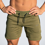 Men Gym Fitness camouflage cotton shorts Run jogging sports bodybuilding Calf-Length Sweatpants