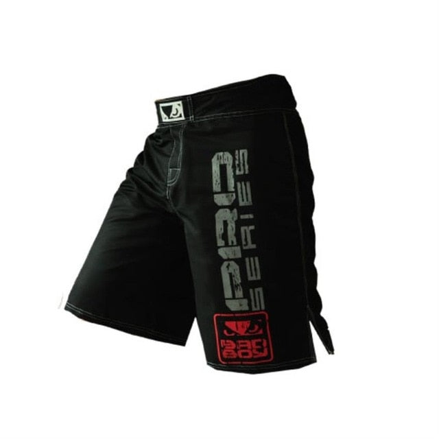 Black White Tiger Muay Thai shorts Boxing MMA fitness training pants boxing shorts