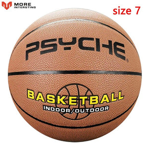 Outdoor Leather Basketball Indoor Size 5/Size 6/Size 7 Non-slip Balls Wear-resistant Basket Ball Training