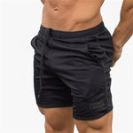 Mens Gym Cotton Shorts Running Jogging Sports Fitness Bodybuilding Sweatpants Male