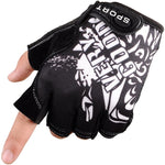 Outdoor Sport Running Gloves Cycling Anti-skid Fitness Half Finger Weight Lifting