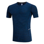 T Shirt Men Training Men Running Sports T Shirts Quick dry Short Sleeve