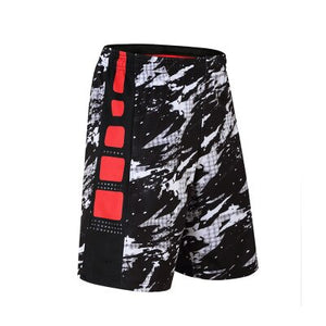 4XL Elastic Basketball Shorts Soccer Loose Sport Sportswear Men Training Running Sports Shorts