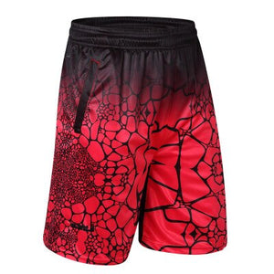 4XL Elastic Basketball Shorts Soccer Loose Sport Sportswear Men Training Running Sports Shorts