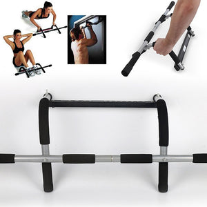 Doorway Chin Up Horizontal Bars Steel 110kg Adjustable Home Gym Workout Push Up Training Sport Fitness Sit-ups Equipments