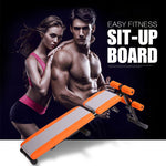 Household multifunctional sit up bench Adjustable Decline Abdominal Exercise dumbbell bench