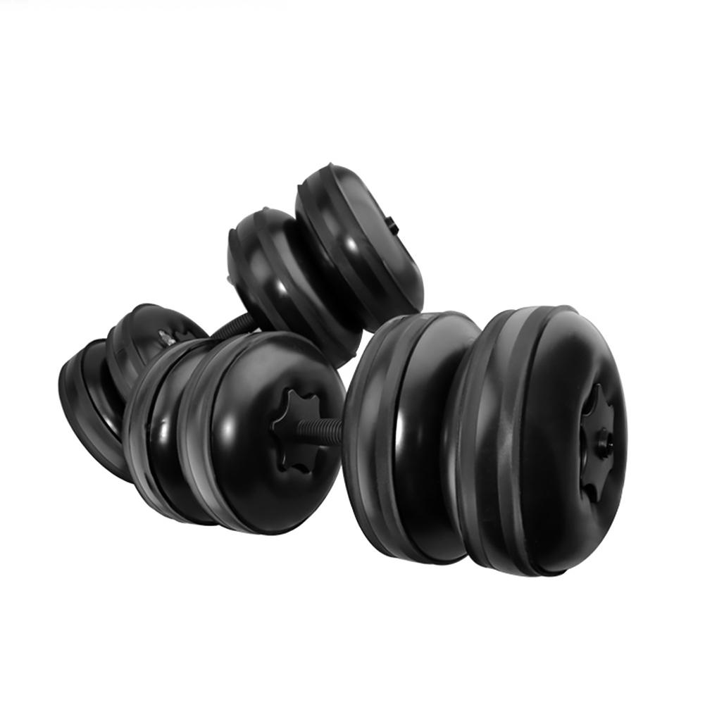 25kg Water Filled Adjustable Dumbbells Environmentally Friendly Training Arm Muscle Fitness Dumbbell Anti Impact Portable