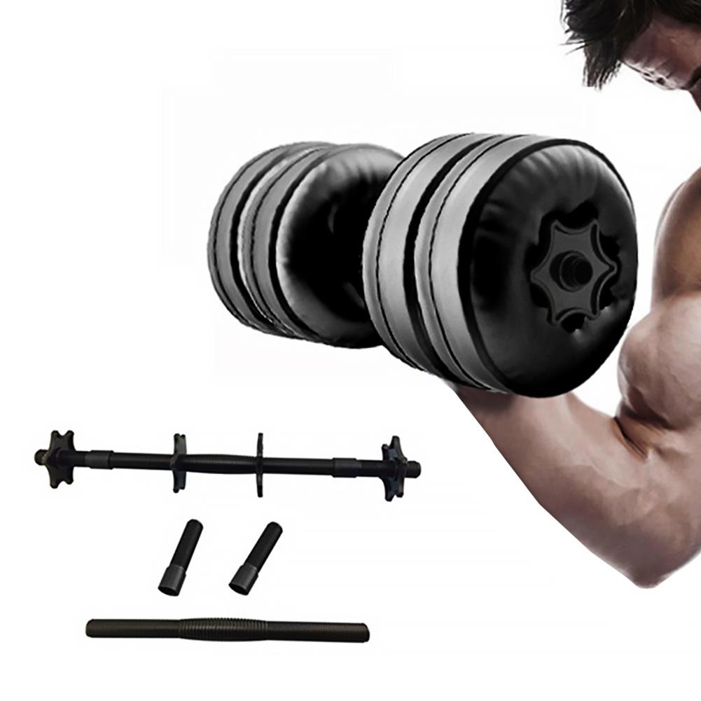 25kg Men Arm Muscle Fitness Dumbbell Water-Filled Adjustable Environmentally Friendly Training Portable Travel Dumbbells