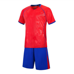 Football Kids Men Soccer Jerseys Sets Quick Dry Boys Sports Football Training