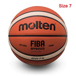 Outdoor Leather Basketball Indoor Size 5/Size 6/Size 7 Non-slip Balls Wear-resistant Basket Ball Training