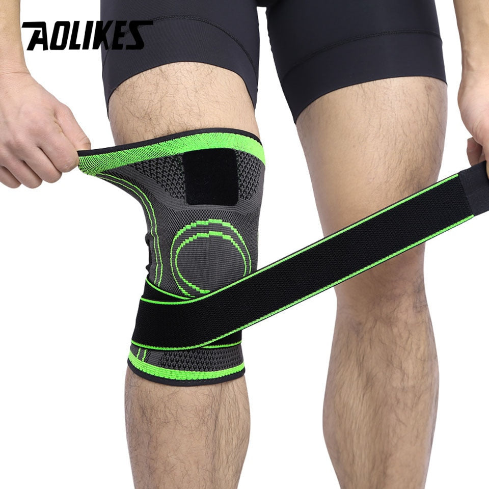 Knee Support Professional Protective Sports Knee Pad Breathable Bandage Knee Brace Basketball Tennis Cycling