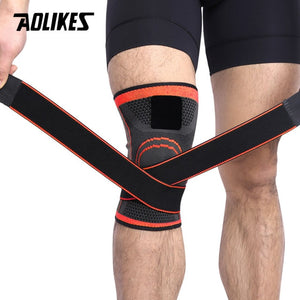 Knee Support Professional Protective Sports Knee Pad Breathable Bandage Knee Brace Basketball Tennis Cycling