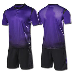 Football new kids men blank soccer jerseys set button football training suits boys sports football