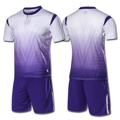 Football new kids men blank soccer jerseys set button football training suits boys sports football