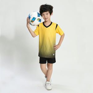 Football new kids men blank soccer jerseys set button football training suits boys sports football