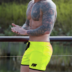 Shorts Men's Gym Running Training Jogging Shorts Quick Dry Outdoor Sports Run Sportswear