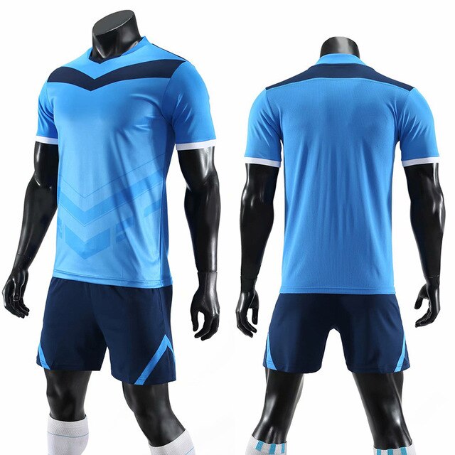 New High Quality Kids Soccer  Sets Football Kits Adult Men Child Futbol Training