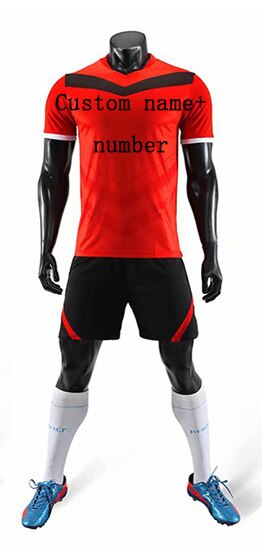 New High Quality Kids Soccer  Sets Football Kits Adult Men Child Futbol Training