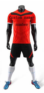 New High Quality Kids Soccer  Sets Football Kits Adult Men Child Futbol Training