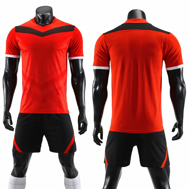 New High Quality Kids Soccer  Sets Football Kits Adult Men Child Futbol Training