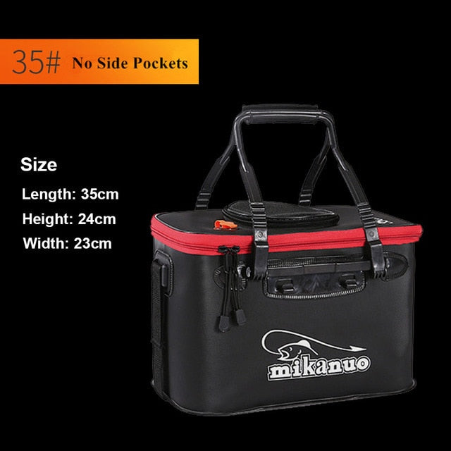 WALK FISH Portable Fishing Bag Collapsible Fishing Bucket