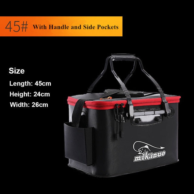 WALK FISH Portable Fishing Bag Collapsible Fishing Bucket