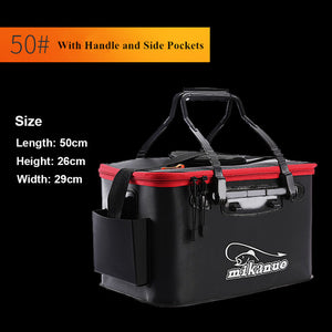 WALK FISH Portable Fishing Bag Collapsible Fishing Bucket