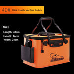 WALK FISH Portable Fishing Bag Collapsible Fishing Bucket