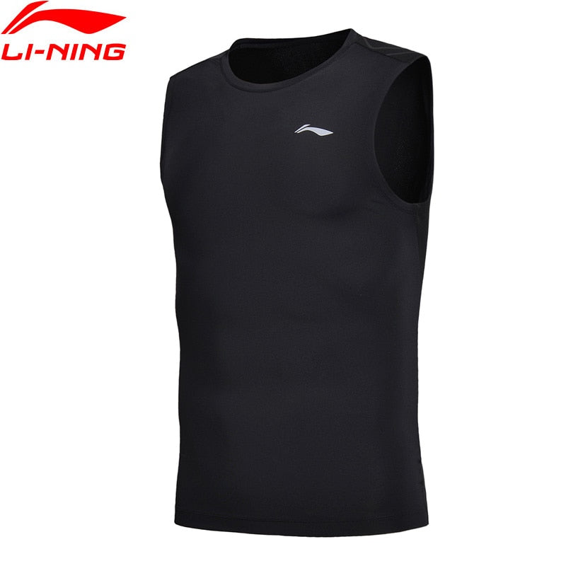 Men Training Vest Sleeveless T-Shirt Breathable Slim Fit Comfort Fitness