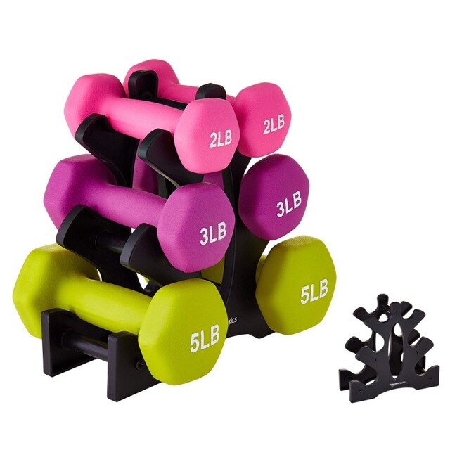 1pcs Dumbbell Bracket Triangle Small Leaves Big leaves Different Shapes Dumbbell Bracket Fitness Equipment Accessories