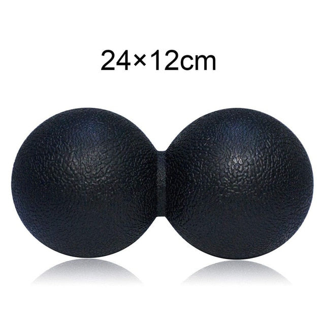 Double Lacrosse Massage Balls Yoga Peanut Ball Body Building Fitness Gym Home Massager