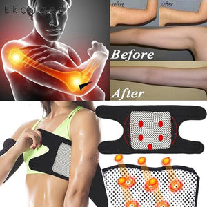 Tourmaline Products Medical Elbow Brace Elbow Support Self Heating Belts Magnetic Therapy Elbow Protection Guard