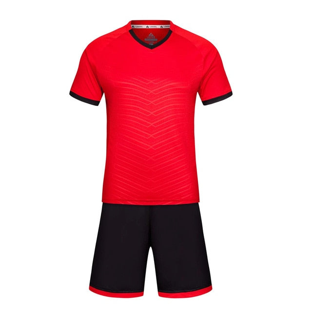 New Kids Football Kits Boys Soccer Sets Jersey Uniforms Futbol Training Suits Breathable