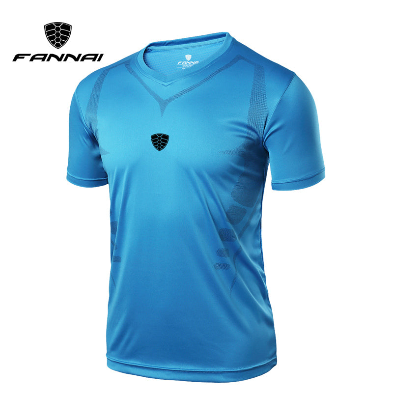 Sport Men Running Dry Fit t shirts Men Quick Dry Training Fitness Gym