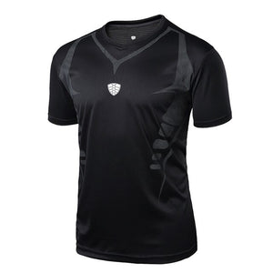 Sport Men Running Dry Fit t shirts Men Quick Dry Training Fitness Gym