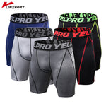 Men Gym Shorts Dry Fit Underwear Fitness Running Boxers Breathable Football Soccer Shorts Workout