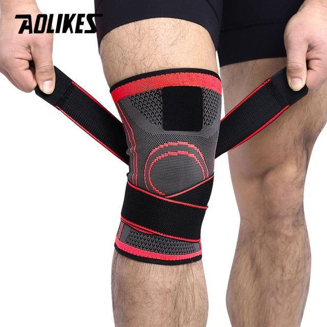 Knee Support Professional Protective Sports Knee Pad Breathable Bandage Knee Brace Basketball Tennis Cycling