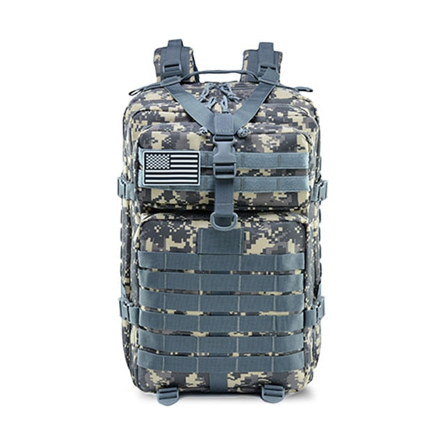 Men Army Military Tactical Large Backpack Waterproof Outdoor Sport Hiking Camping Hunting