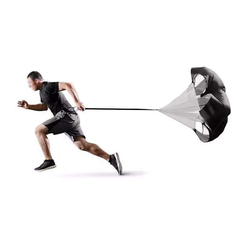 Professional Speed parachute Agility Training umbrella Resistance rope Running Chute