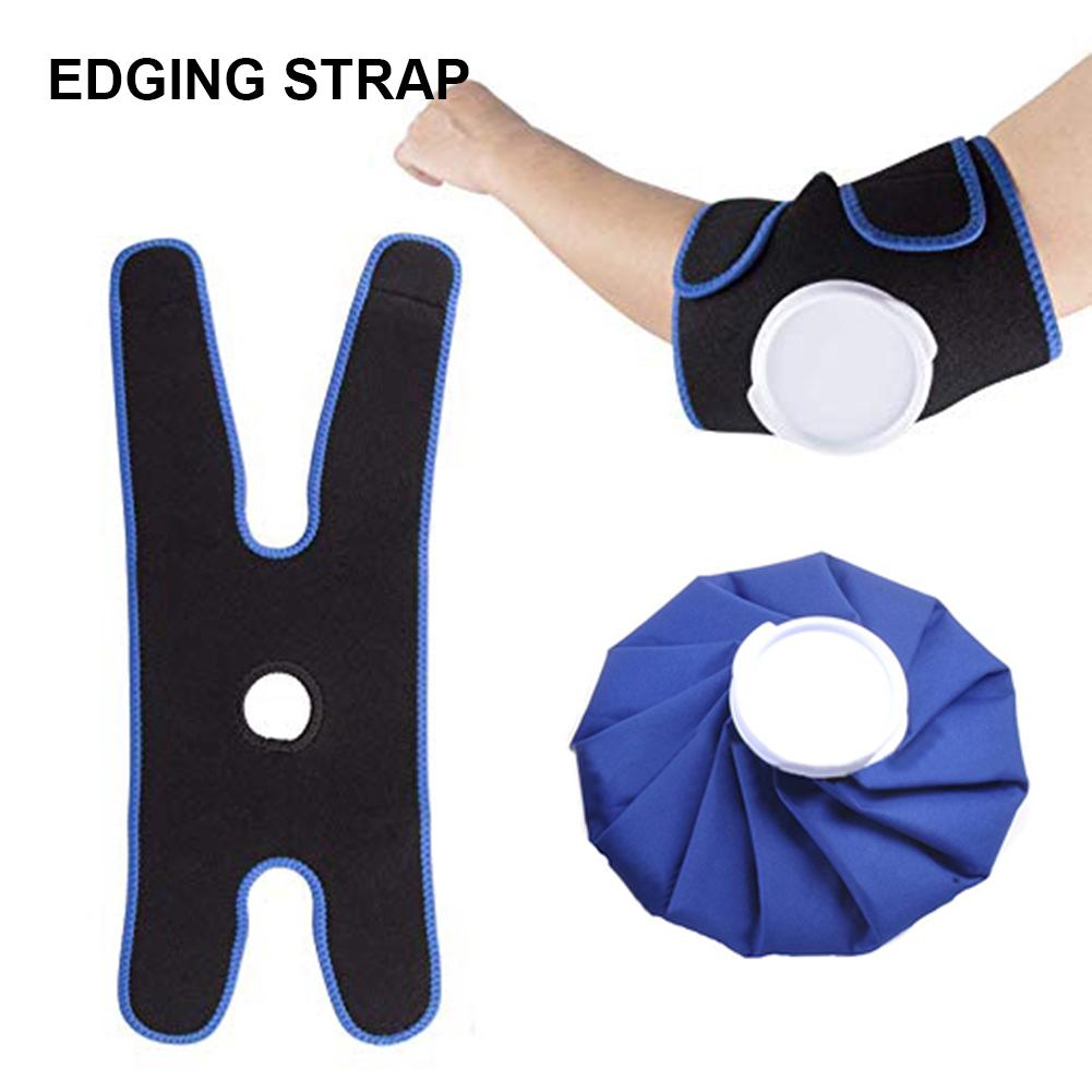 Sport Injury Ice Bag With Knee Strap Elbow Reusable Cold Therapy Ice Pack Muscle Aches First Aid Relief Pain Medical Ice Bag