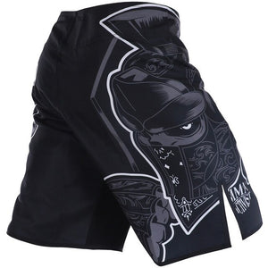 MMA Men's Muay Thai Boxing Shorts Fitness Breathable Martial Arts Fighting Gym Shorts