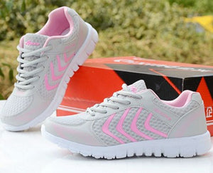 Newest Women Sports Shoes Fashion Sneakers Light Breathable Air Mesh