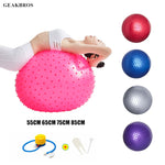 75CM 85CM Message Point Yoga Balls Fitness Gym Balance Fitball Exercise Pilates Workout