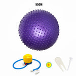 75CM 85CM Message Point Yoga Balls Fitness Gym Balance Fitball Exercise Pilates Workout