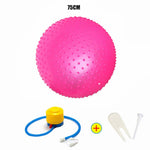 75CM 85CM Message Point Yoga Balls Fitness Gym Balance Fitball Exercise Pilates Workout