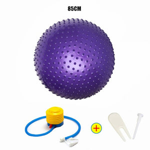 75CM 85CM Message Point Yoga Balls Fitness Gym Balance Fitball Exercise Pilates Workout