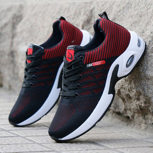 Men Sneakers Air Cushion Outdoor Walking Shoes Mesh Breathable Sport Running Shoes