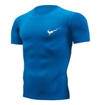 Gym t shirt jogger Sport Shirt Men Fitness Running Shirt Man Dry Fit Short Sleeve Train T Shirt