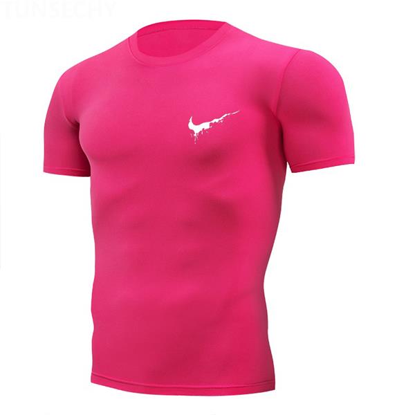 Gym t shirt jogger Sport Shirt Men Fitness Running Shirt Man Dry Fit Short Sleeve Train T Shirt